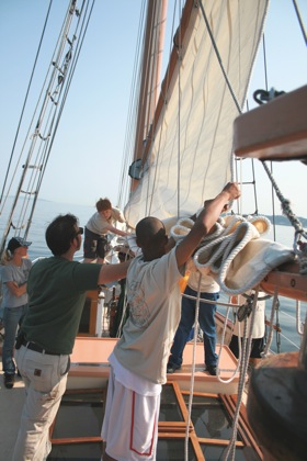 Youth On Board sail training (Summer 2008)